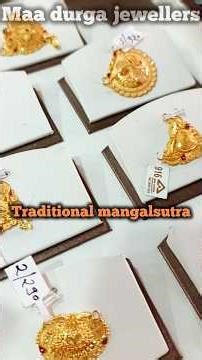 gold Mangalsutra pendant collection 😍