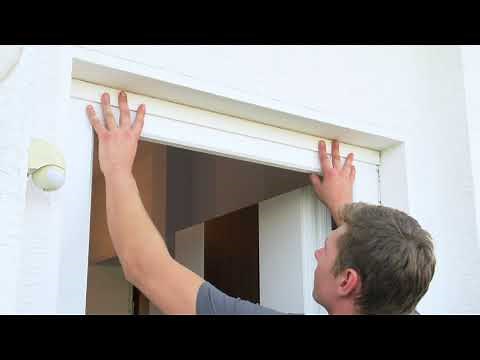 Türmontage Schritt 5: Haustür abdichten & verblenden