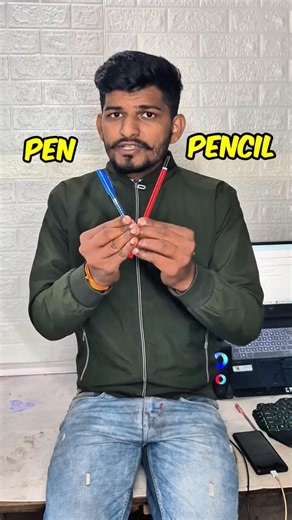 ₹5 Pencil vs ₹5 Pen 😱 | Result UNBELIEVABLE! | Writing Test Experiment #theacexperiment #shorts