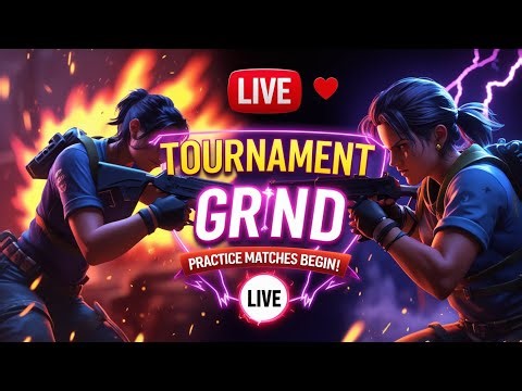 🏆 “Tournament Grind: Free Fire Practice Matches Begin!”