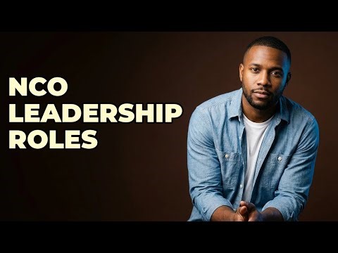 Do Non-Commissioned Officers Have Leadership Responsibilities?