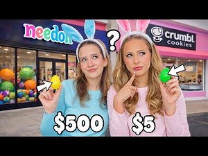 LETTING MYSTERY EASTER EGGS DECIDE WHERE WE SHOP & HOW MUCH WE SPEND 🤔🥚🌈 #shopping #mystery #easter
