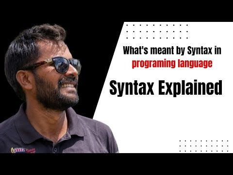 What Is Syntax in Programming Language? | Basic Concept for Beginners 