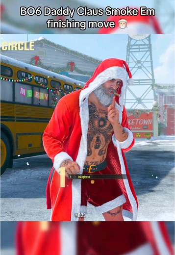 Daddy Claus Smoke Em Move in Black Ops 6 Gameplay