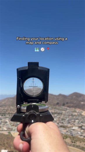 How to perform a resection using your map and compass. 🧭🗺️ | maps