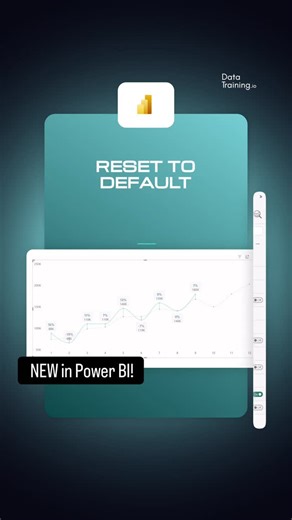 Bas Dohmen on Instagram: "NEW in Power BI! Finally, one of the most awaited features in Power BI is there! “Reset to DEFAULT” for colors only 🤩 Hard to believe it was not possible before. 😅 #powerbi #update #features #colors #report Let’s build outstanding dashboards together this February (link below)"