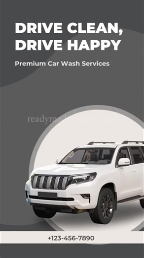 Video Ads for Social Media Marketing | Sample Video Car Wash Service