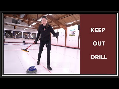 Learn To Curl - Tip #28 - Keep Out Drill (to help judge weight)