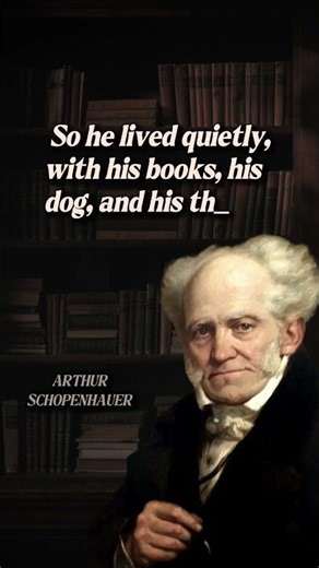Arthur Schopenhauer – The Lesson of the Mirror