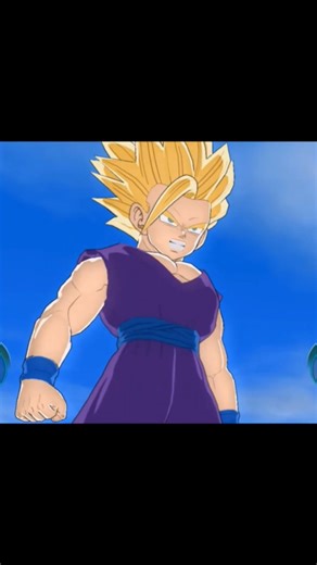 DBRB: Gohan Super Saiyan 2 transformation. #dragonballragingblast #Gohan #Cell #dragonballz #dbz