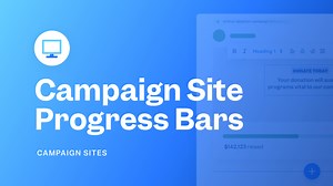Progress Bars Lesson | Funraise University