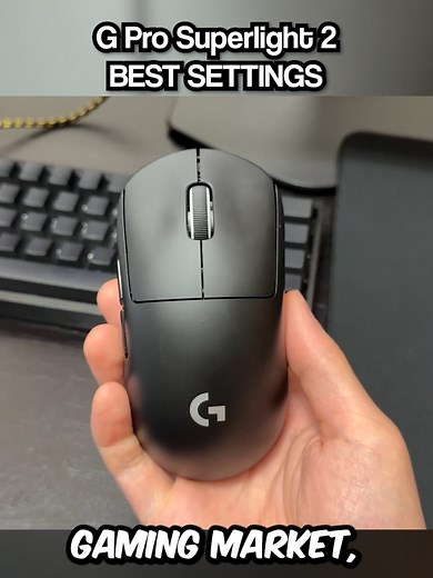 Best Logitech G Pro Superlight 2 Settings for Gaming