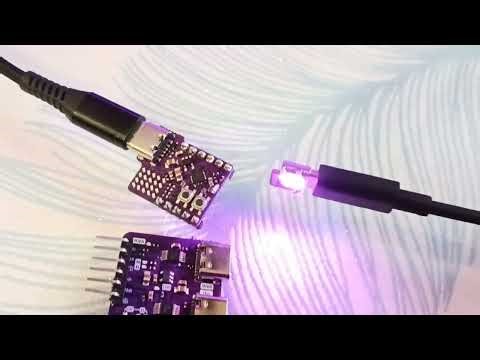 AngtromIO, one of the smallest devboard, barely longer than a USB-C connector (and 2 other PCBs...)