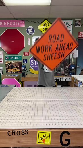 2K views · 135 reactions | sheesh #signs #work #foryou #fyp | The.sign.guy | Facebook