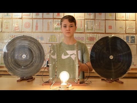 Tesla wireless energy pancake coils!