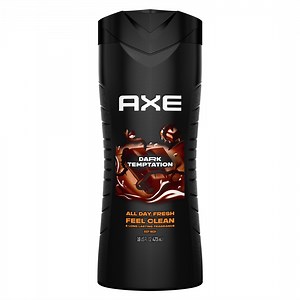 Axe Dark Temptation Refreshing Long Lasting Men's Body Wash, Dark Chocolate, 16 fl oz