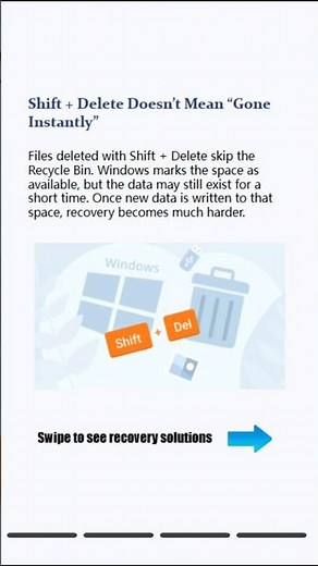 How to Recover Shift Deleted Files on Windows Computer