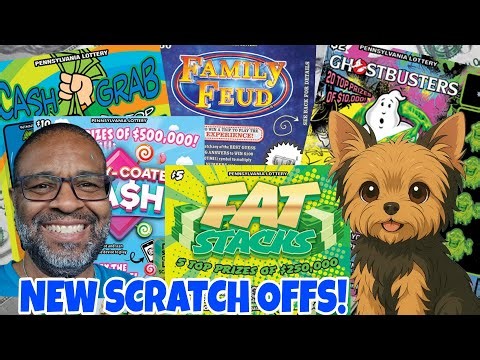 🤑 These New Pa Lottery Scratch Off Tickets played well!