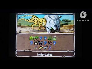 simanimals africa ds - all map selected & complete