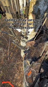 I sat in an old 2 man ladder stand this morning, then the wind switched… so here I am, in a new spot better suited for a NW wind. 🤷🏼‍♂️ #bowhunting #deerseason #deerhunting | Midwest MTN Outdoors