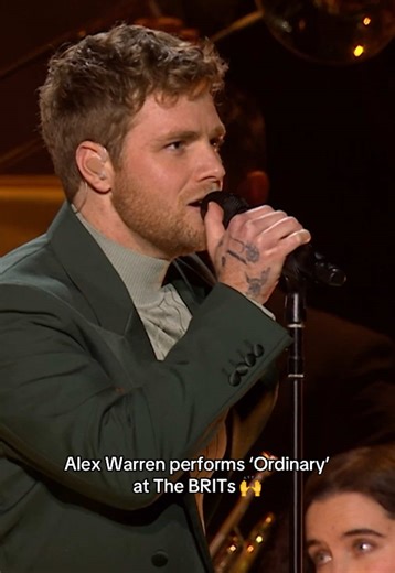 Alex Warren Performs 'Ordinary' at The BRIT Awards 2026