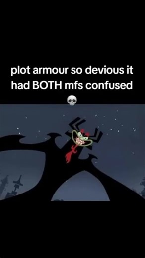 TenshikariAkumaku on Instagram: "Plot Armor So Extra Thicc Everyone's FLABBERGASTED #samurai, #SamuraiJack, #cartoon #fyp #CN #cartoonnetwork Samurai Jack follows a noble samurai prince from feudal Japan who wields a magical sword capable of defeating evil. Just as he is about to vanquish Aku a shape-shifting demon and master of darkness-Jack is flung into a dystopian future ruled by Aku himself. Trapped in this nightmarish world, Jack journeys across time, battling countless enemies and helping