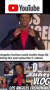Los Angeles fashion week model vlogs Sk modeling like and subscribe for more videos #modeling