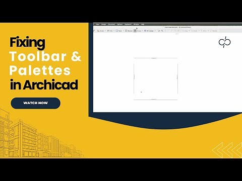 Lost Your Toolbars & Palettes in Archicad? Here’s How to Fix It Fast!