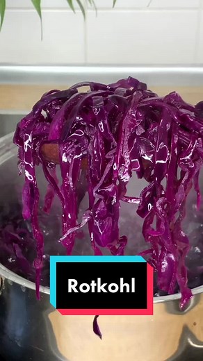 Selbstgemachter Rotkohl Einkochen für Weihnachten