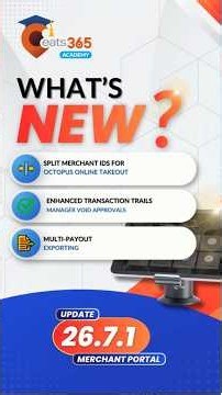 Merchant Portal 26.7.1: Split Merchant IDs for Takeout & Enhanced Transaction Audit Trails