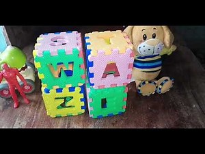 Alphabet puzzles mat /let's learn how to make boxes with Alphabet puzzles mat🤩