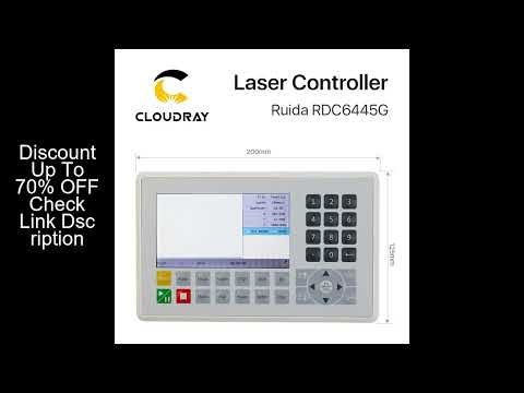 Cloudray CO2 Laser Controller Panel for Ruida RDC6445G RDC6442S RDC6432G RDC6332G/M RDLC320-A CNC La