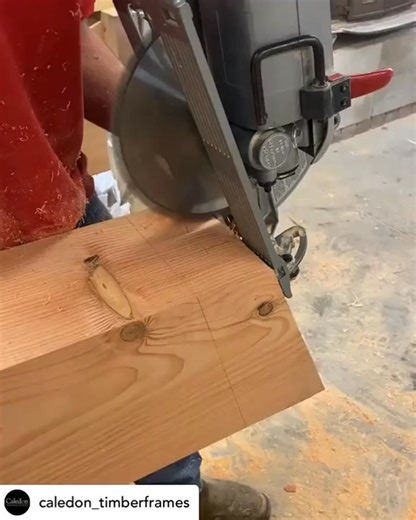 16K views · 150 reactions | Drop cutting a tenon#timberframing #viral#woodworker #carpentrylife #handtools #carpentry #woodshop #traditional #skills | Wood Expert | Facebook