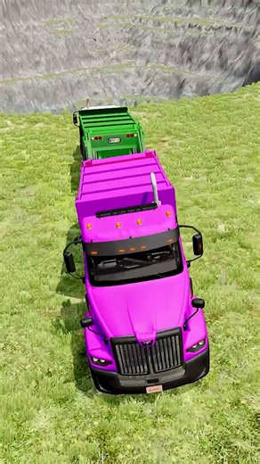 2.2K views · 19 reactions | Garbage Truck vs Giant Lava Pit | Drive Gameplay | Facebook