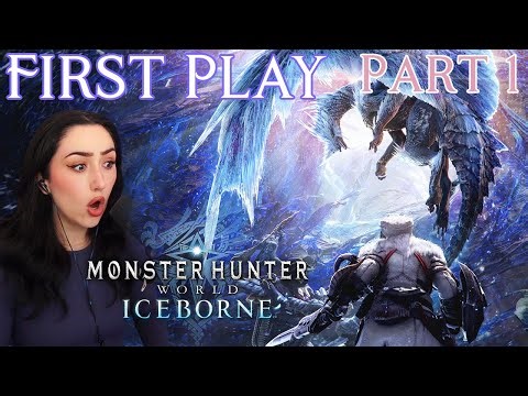 Iceborne is gorgeous?!!?!? DLC First Playthrough! | Monster Hunter World - Iceborne (Part 1)