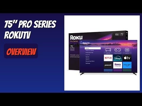 REVIEW (2025): 75" Pro Series RokuTV. Features