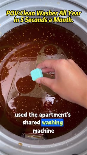 Keep Your Washer Mold-Free with Effervescent Tablets