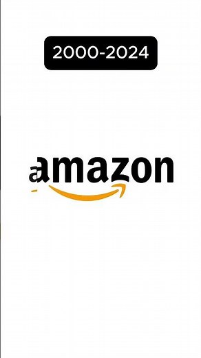 Amazon Logo Evolution (1995-2025) #amazon #logo #evolution
