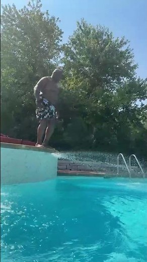 JUMP! When EP boys hit the pool. #comedy #comedyshorts #dadlife #funny #poolparty #swim