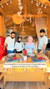 668K views · 66K reactions | الموضوع عندكم vote ❤️ . .. . . . . .#abirzkitchen #cheesecake #competition #cooking | Abir e sag | Facebook