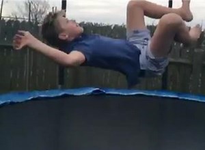 Most Consecutive Back Drops On A Trampoline In Two Minutes