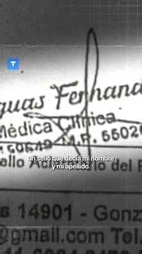 One of the doctors affected by the fake clinic in González Catán speaks out