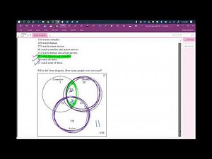 Survey Problem with Venn Diagram -- How many people surveyed?