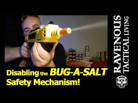 Modding the Bug-A-Salt - Disabling the Safety Mechanism - Faster Shooting with the Bug Gun Review