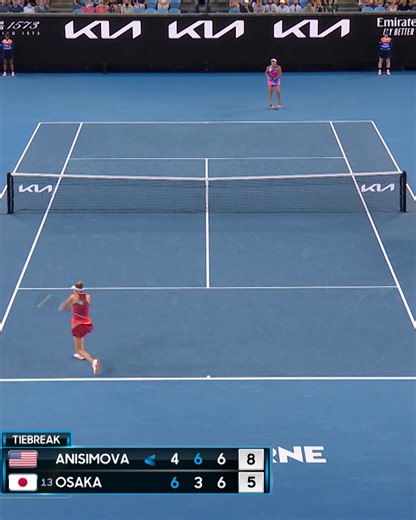 533K views · 4.7K reactions | Get ready for some FIREPOWER  Anisimova v Osaka rematch coming up at the US Open Tennis Championships. | Australian Open | Facebook