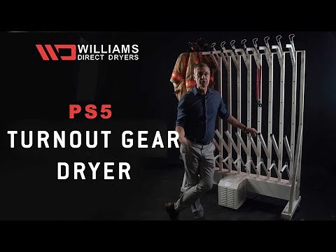 Video of Best Turnout Gear Dryer for Firefighters. Dry Your Bunker Gear Fast. Williams Direct Dryers