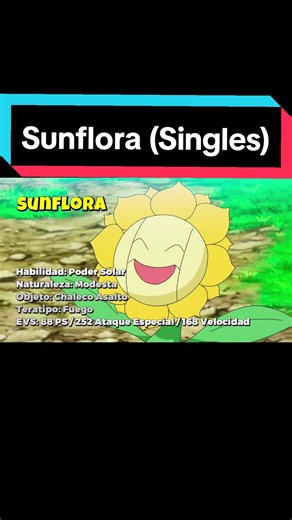 Respuesta a @sebaschao Sunflora 🌻⁉️ #pokemon #pokémon #sunflora #pokemontiktok #fy #lentejas #foryou #nintendoswitch #nintendo #parati #batallapokemon #pokemonscarletviolet #pokemonespañol #pokemonescarlata #pokemonpurpura #pokemondlc #indigodisk #singles #pokemoncommunity #gaming #gamer #pvp #fyp #viral #battle #viralvideotiktok