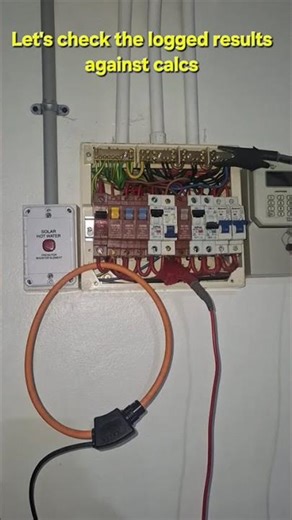 Capturing Electricity Data vs Calculations. #electrical