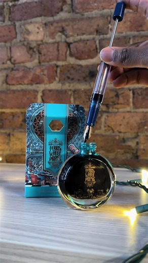 Messy ink fill fail ft Ferris Wheel Press’ Mechanics of the Stars 😖! #atlasstationers #chicago #stationery