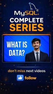 what is Data? #sql #telugu #mysql